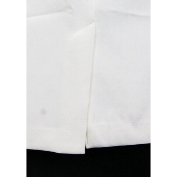 Eva Mendes Pencil Skirt sz 14 Knee Length White Sunrise Beach Party Spring Lined - Picture 5 of 7